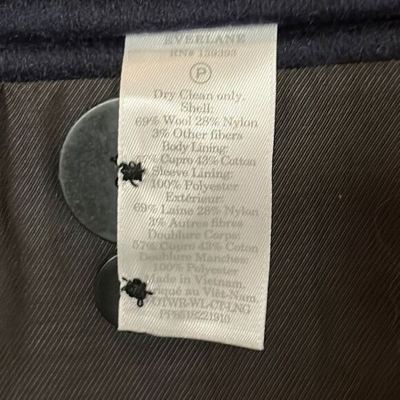 Everlane Wool Blend Overcoat - Picture 10 of 11